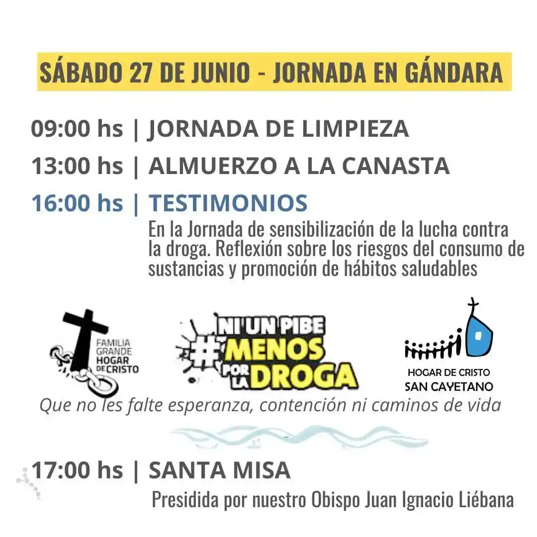 La Diócesis de Chascomús celebró dos años de trabajo comunitario en Gándara
