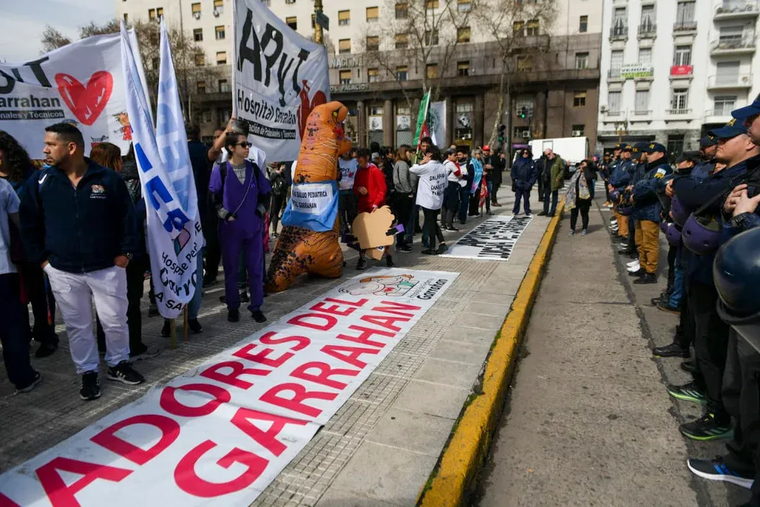 Trabajadores del Hospital Garrahan anunciaron dos nuevos paros.