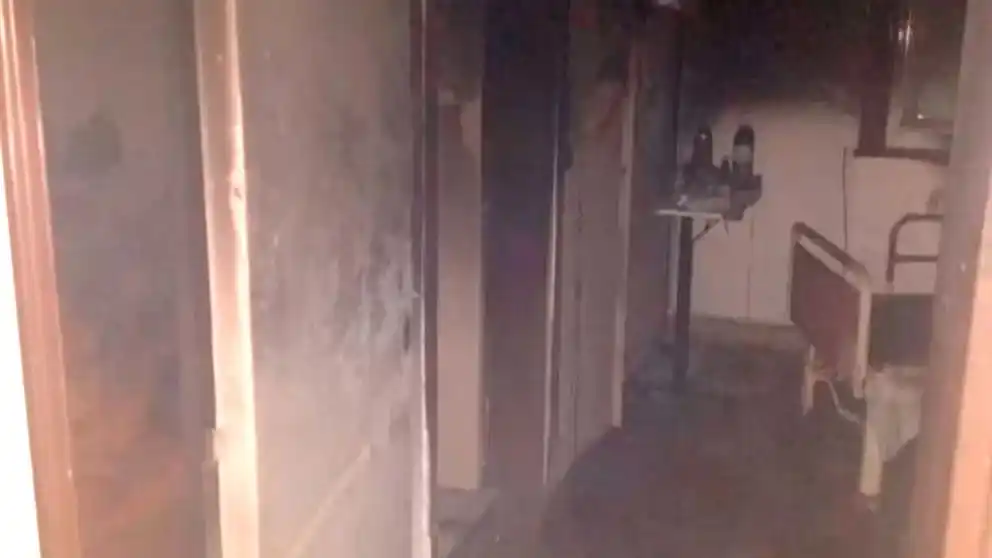 Hospital municipal de Ensenada sufrió un incendio y murió un paciente que estaba internado