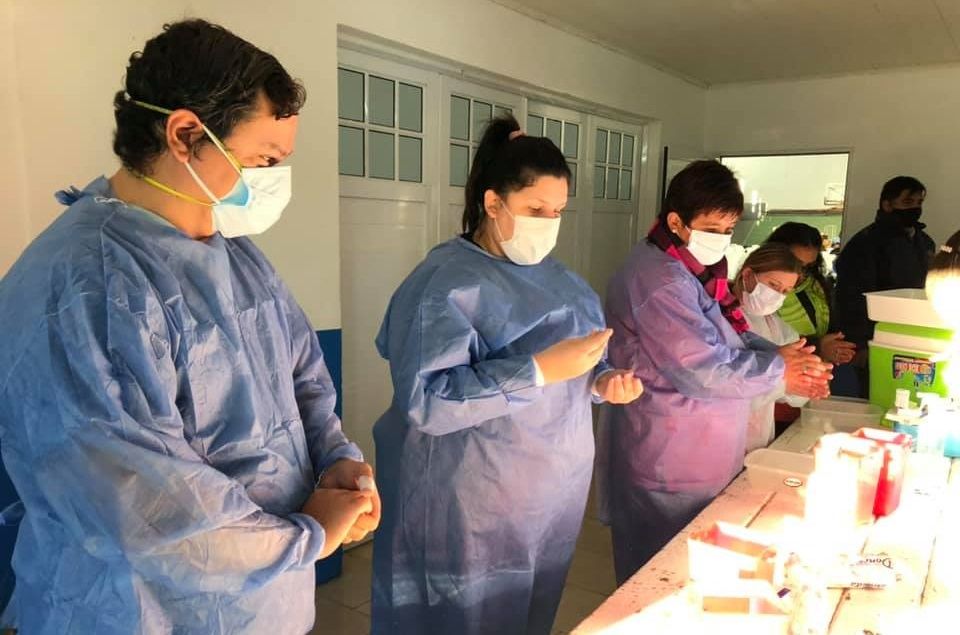 Numerosas altas médicas y baja positividad aplanan la curva en Nogoyá
