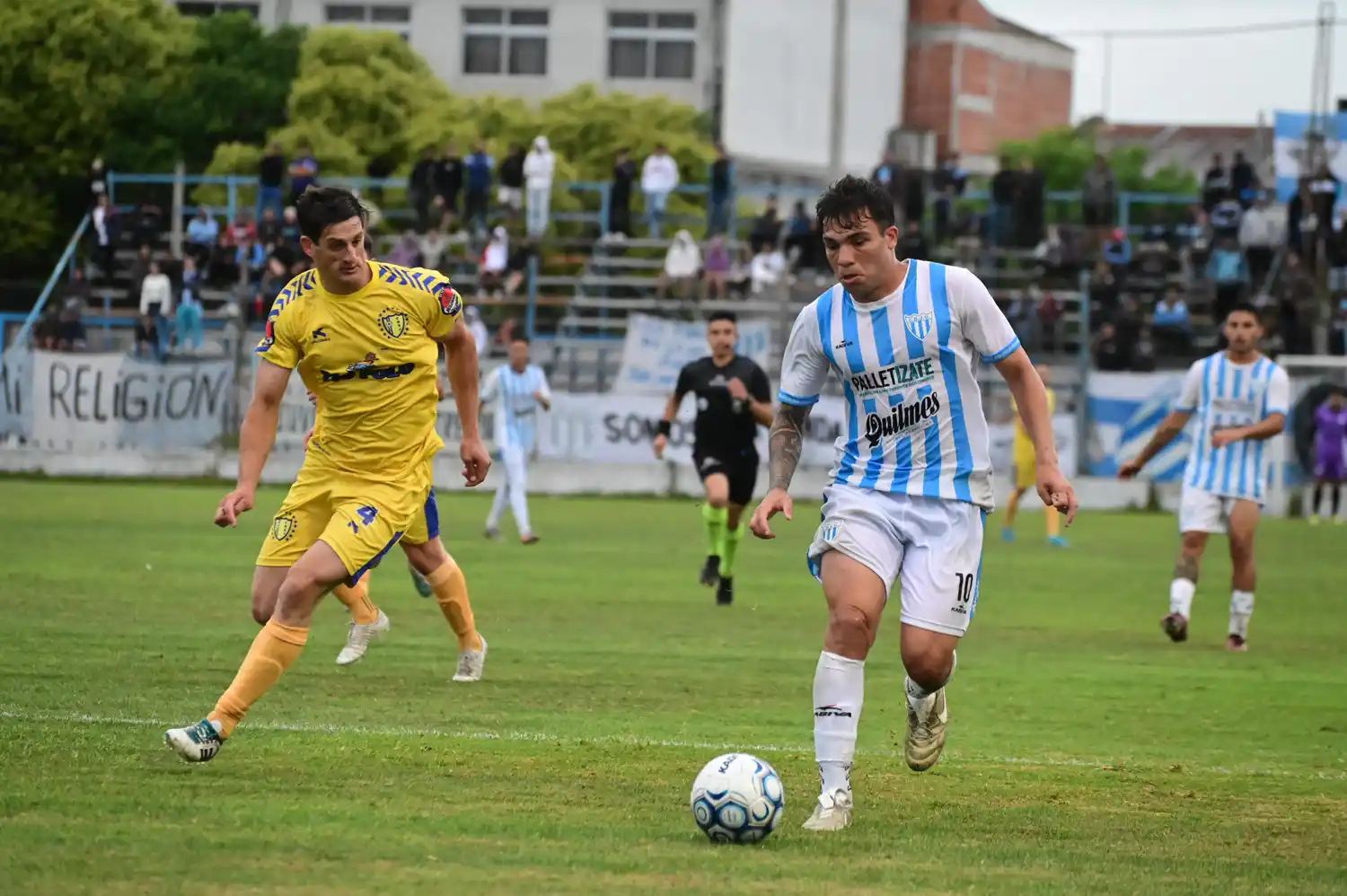 La carta de gol. Lucas Núñez es el artillero decano en el certamen con tres tantos (crédito: MR Fotografía).