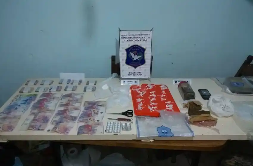 Desbarataron una banda narco que operaba en Miramar