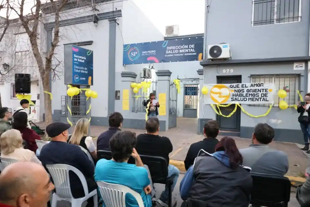 Representantes y autoconvocados se reunieron en la sede de salud mental.