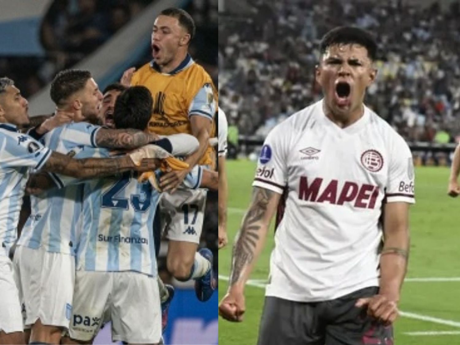Racing mostró jerarquía eliminando a Vélez y Lanús dio el golpe en Brasil frente a Fluminense, dos victorias que ilusionan al fútbol argentino.