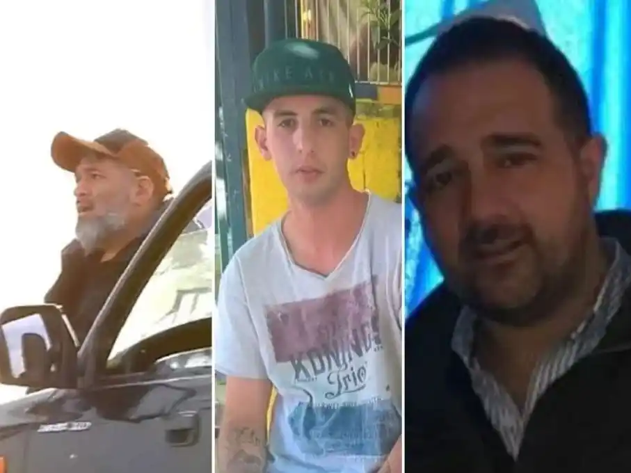 Brian Bilbao, Matías Gazzani y Vicente Pignata, tres de los nombres presentes.