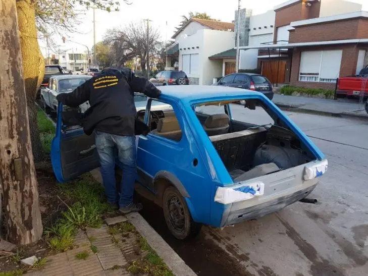 Vehículo adulterado