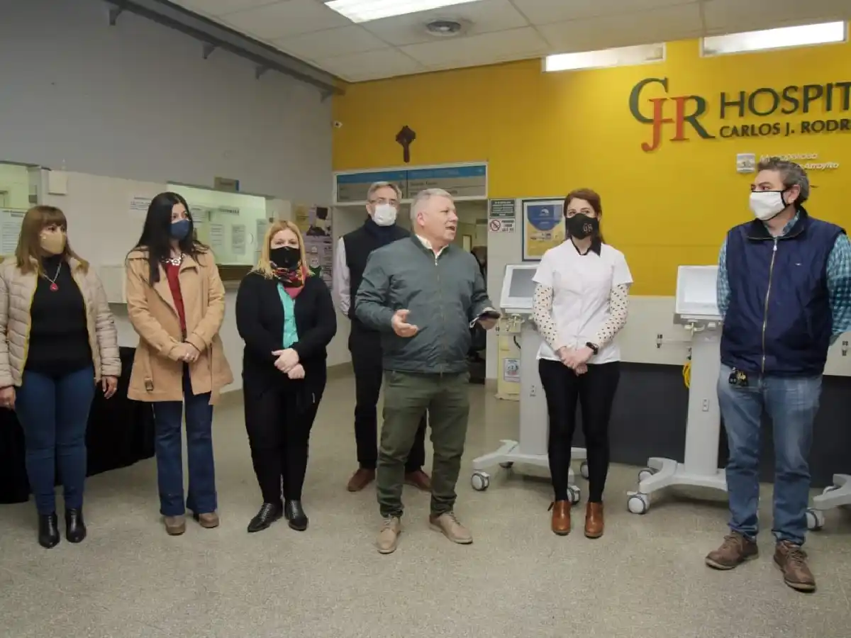 El Hospital “Carlos Rodríguez” recibió tres nuevos respiradores