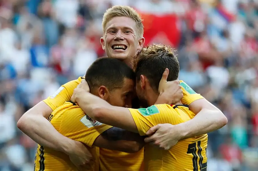 Bélgica le ganó a Inglaterra y se quedó con el tercer puesto