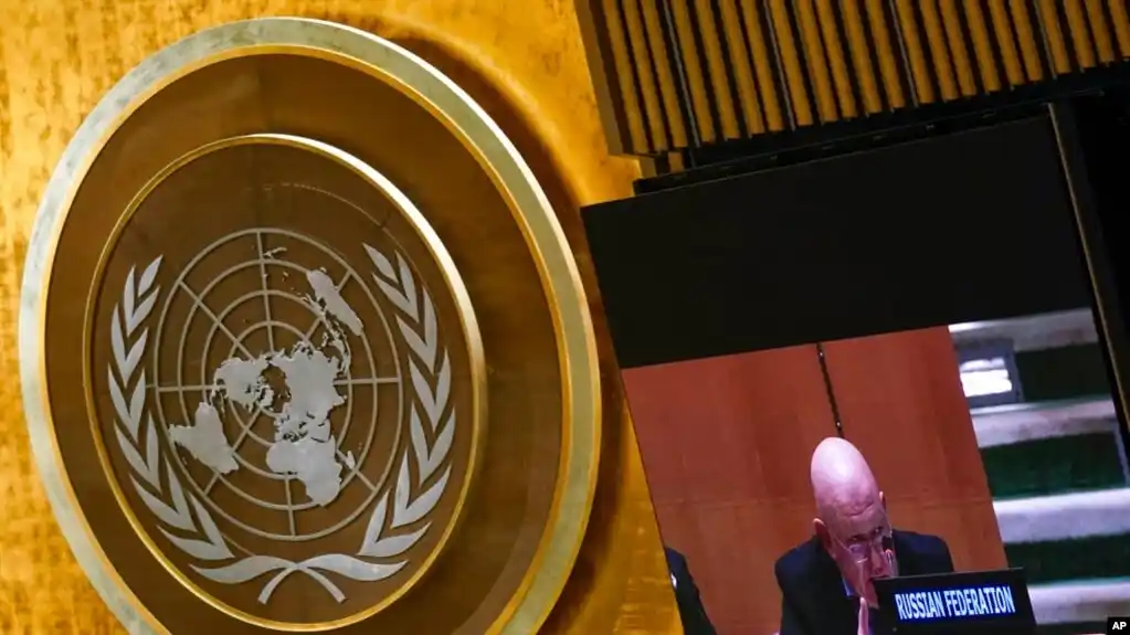 La ONU aprueba resolución que culpa a Rusia por la crisis humanitaria en Ucrania