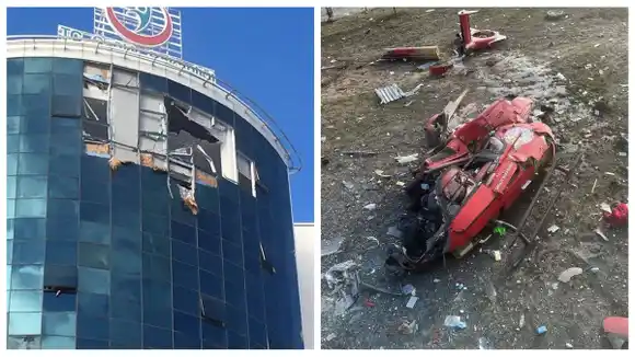¡TRÁGICO! Un helicóptero ambulancia se estrella contra un hospital en Turquía: hay 4 muertos (+Videos)