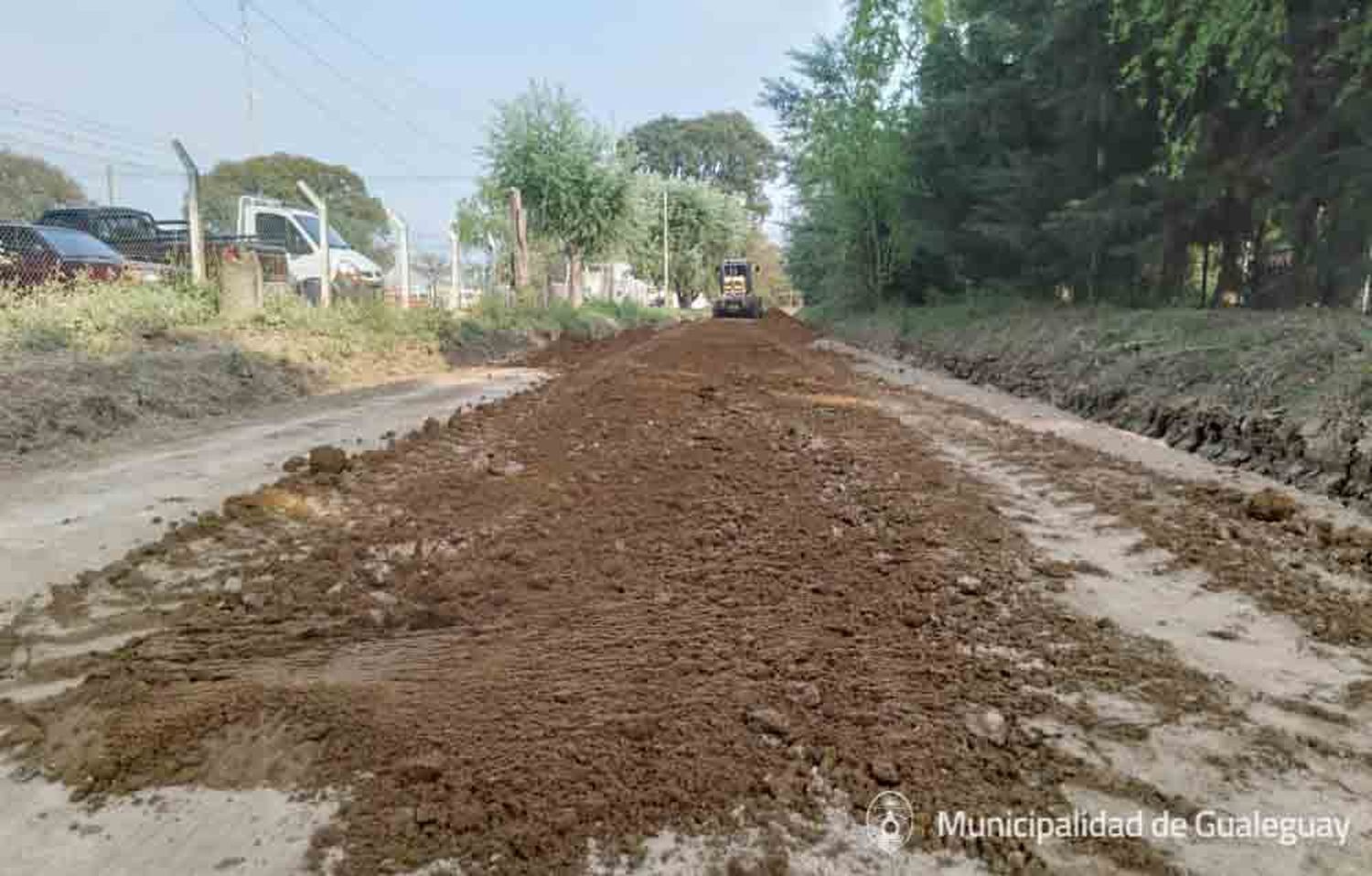 Barrio Ahonikenk: obras de mejoras en la transitabilidad