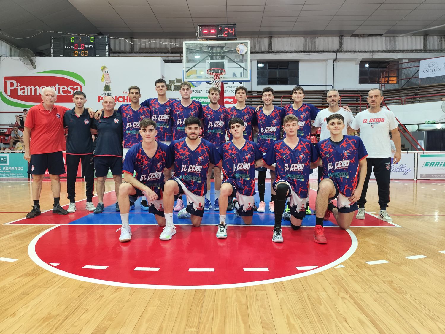 El plantel de El Ceibo