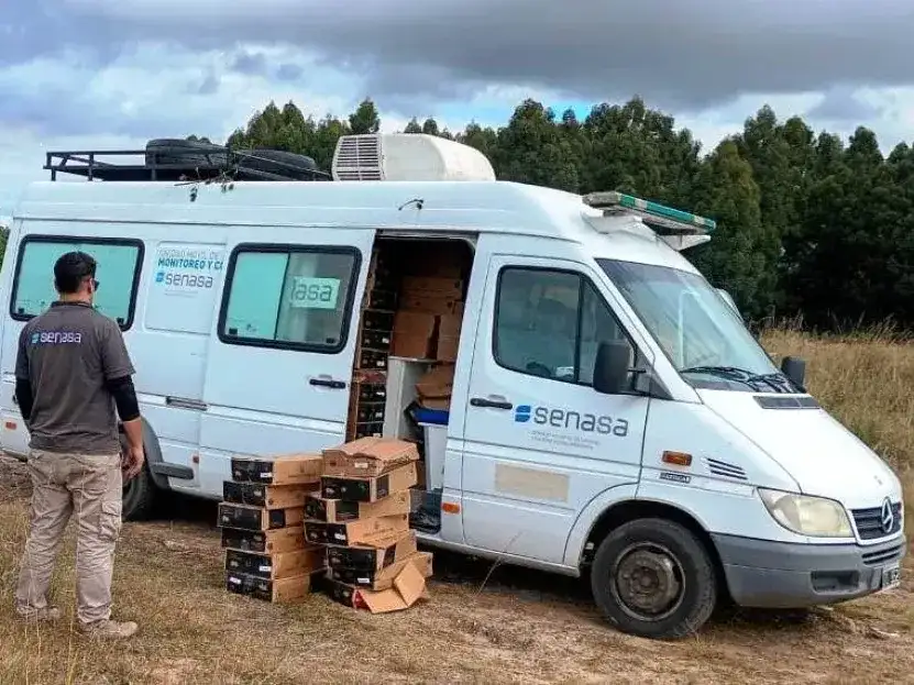 Decomisaron más de tres mil kilos de embutidos cocidos no aptos para consumo en un control de Senasa en Ruta Nacional 14