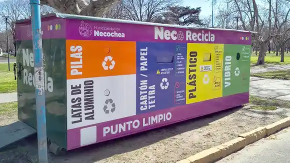 Nueva localización para el Punto Limpio, se encuentra enfrente a la Municipalidad