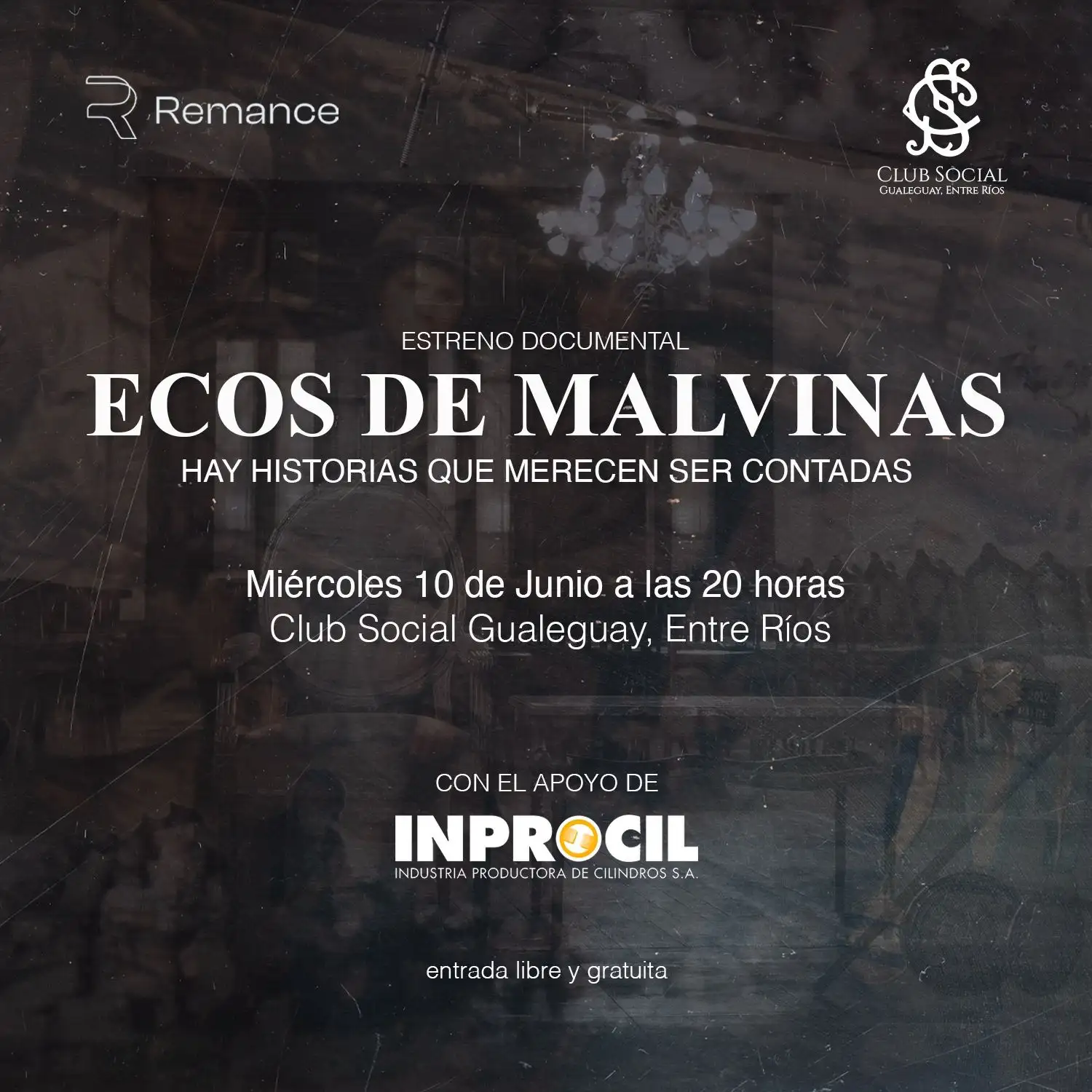 Historias, memoria y emoción: presentan en Gualeguay el documental “Ecos de Malvinas”