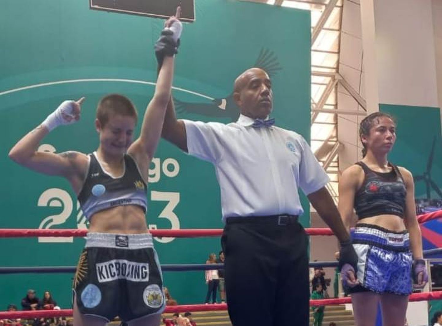 Luciana Panzere - Campeona Panamericana de Kickboxing - 1