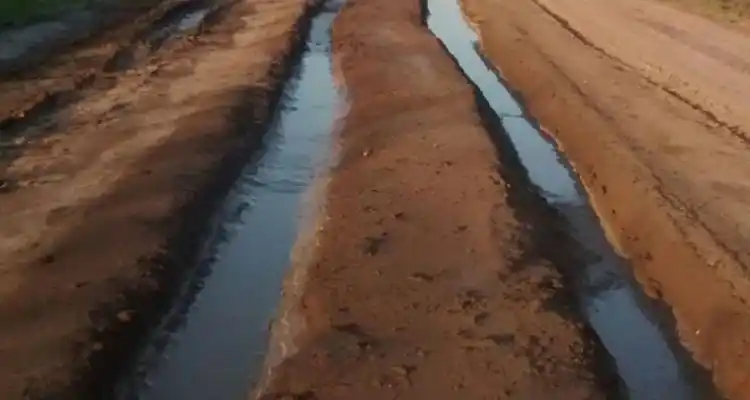 Quejas de los vecinos por el estado de los caminos rurales