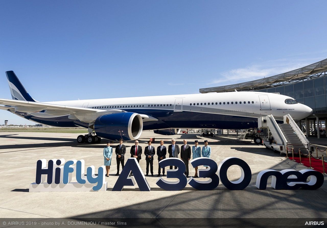 Hi Fly recibió su primer Airbus A330neo
