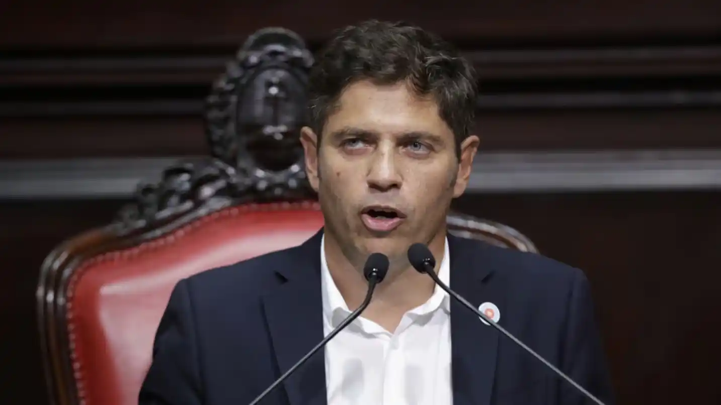 En medio del paro docente y la interna peronista, Kicillof prepara un discurso con críticas a Milei