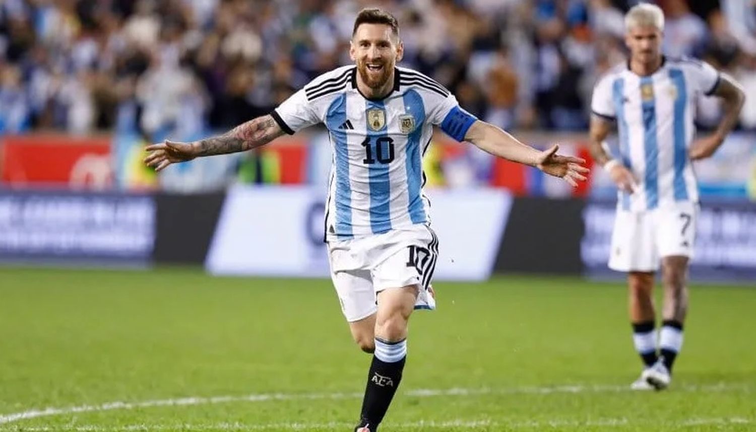 Con dos golazos de Messi, Argentina goleó a Jamaica en el último amistoso previo al Mundial