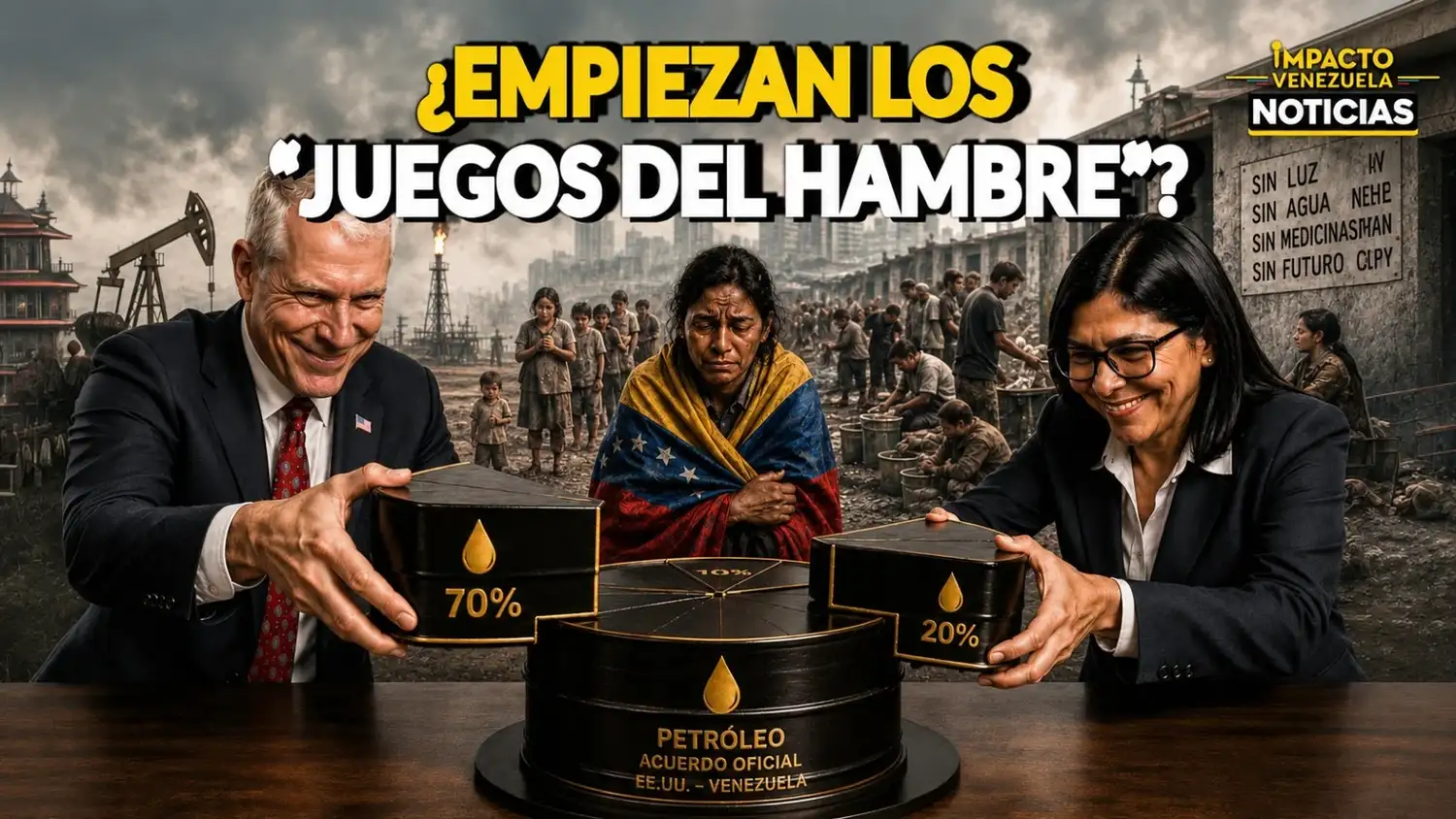 ARRANCÓ EL FESTÍN: Oficialmente, el petróleo venezolano queda bajo reglas gringas