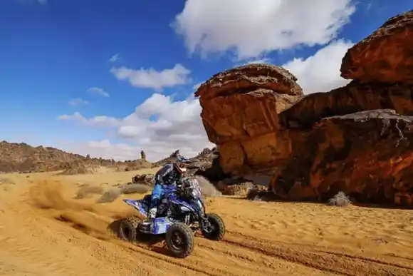 Moreno Flores ganó la quinta etapa de los Quads en el Dakar 2023