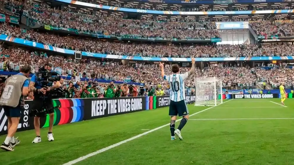 Messi, la leyenda con sigue haciendo historia en el deporte mundial.