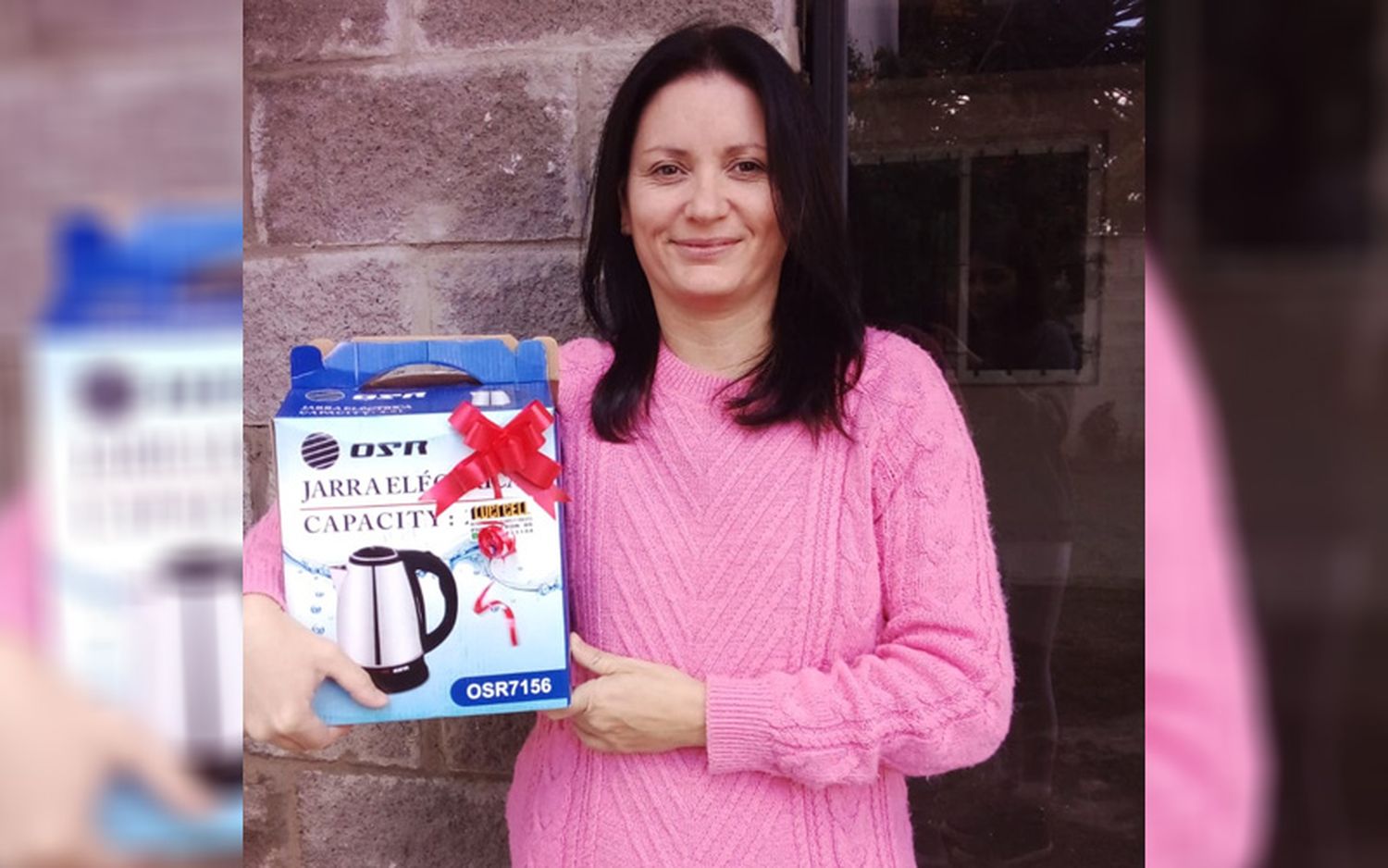 Lucía Berretta fue la ganadora de la pava eléctrica de Luci Cell