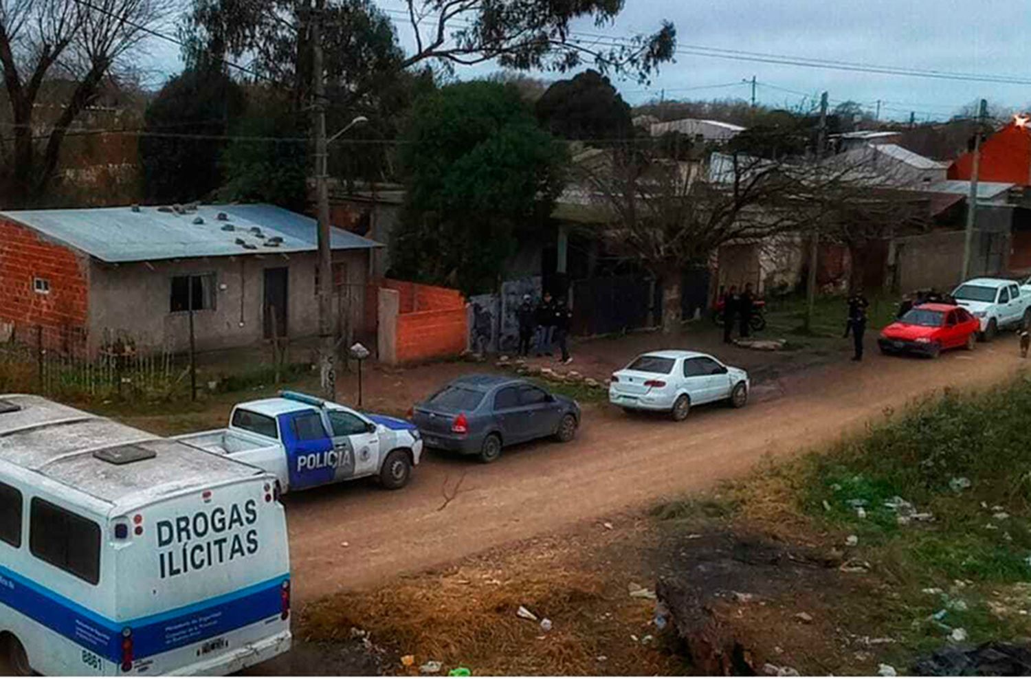 Desbarataron un point de droga en el barrio Libertad liderado por "el rengo"