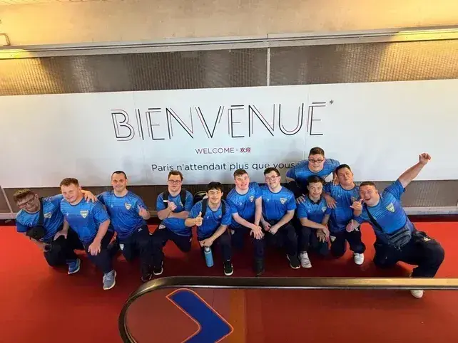 Los jugadores de la Federación Argentina de Deportes para Atletas con síndrome de Down campeones del mundo. Foto: Federación Argentina de Deportes