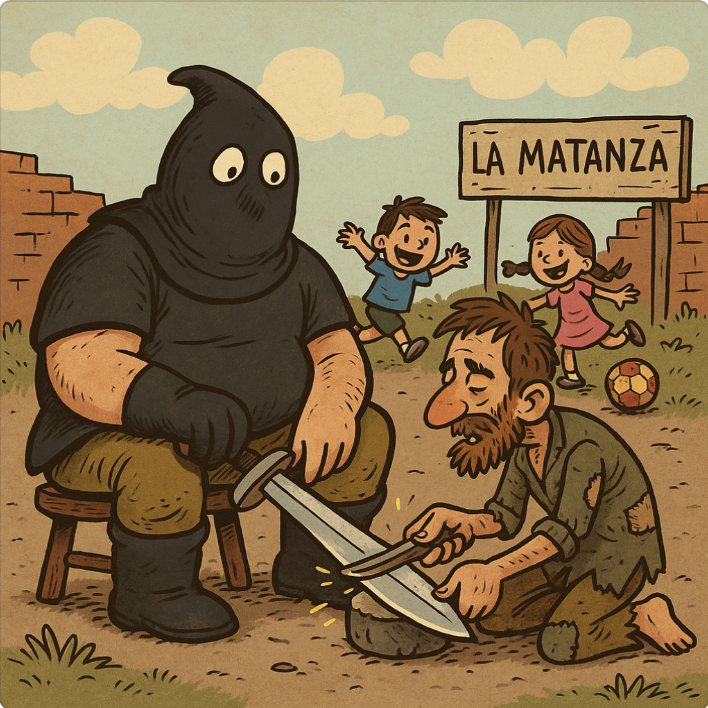 Verdugo feliz. La Matanza, arrasó el populismo.