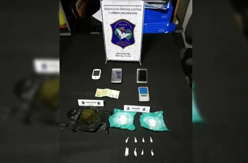 Secuestraron cocaína y marihuana en viviendas de Santa Clara