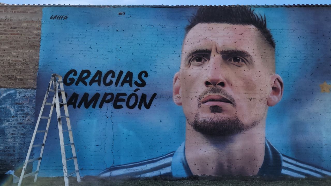 Franco Armani tendrá un nuevo mural en Casilda