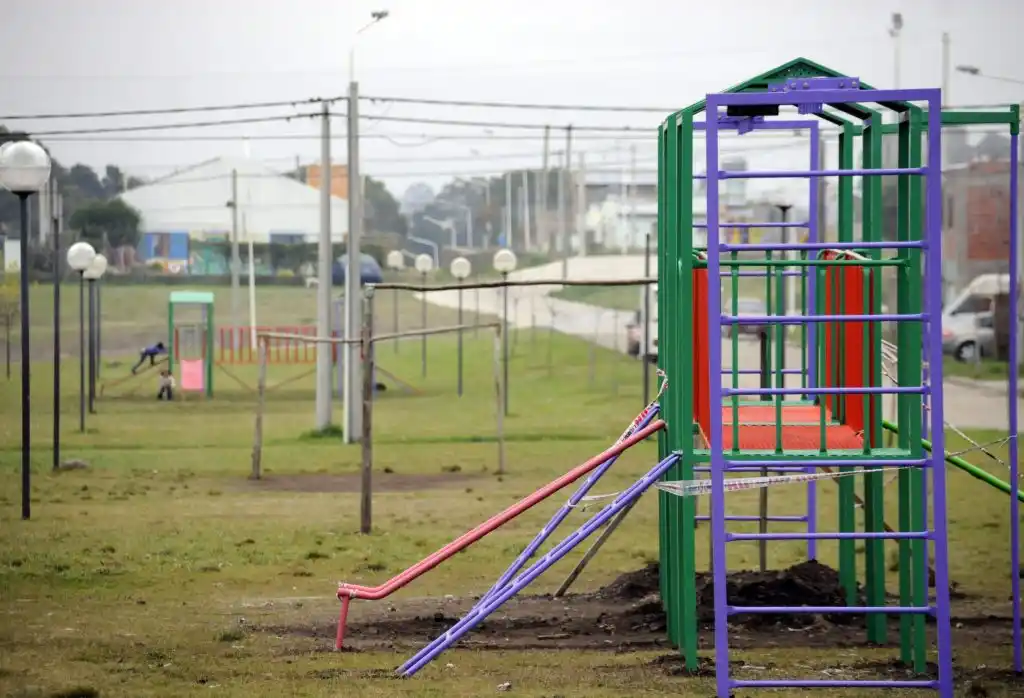 Se continúa generando  espacios con juegos y  estaciones saludables