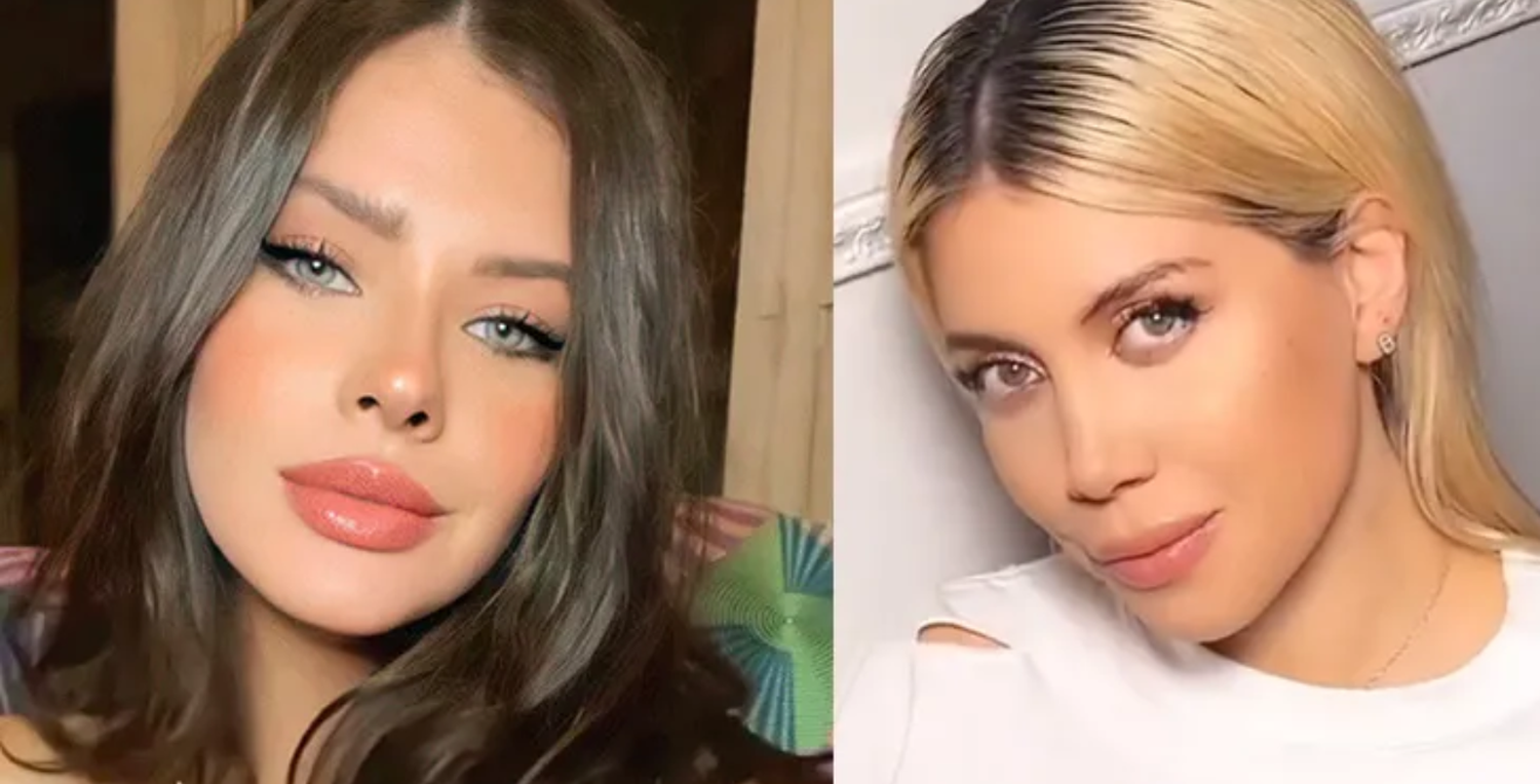 La cantante argentina se vistió muy similar a Wanda Nara para una producción de fotos.