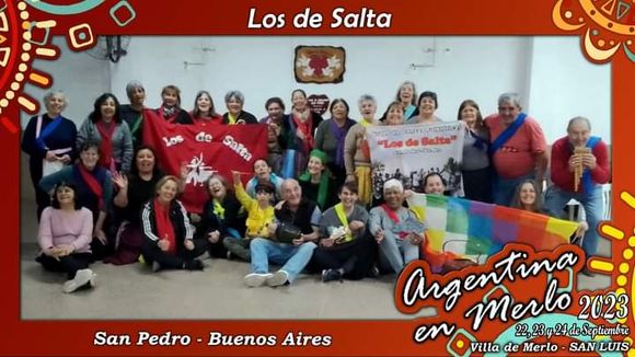 Grupo Los de Salta baila en San Luis