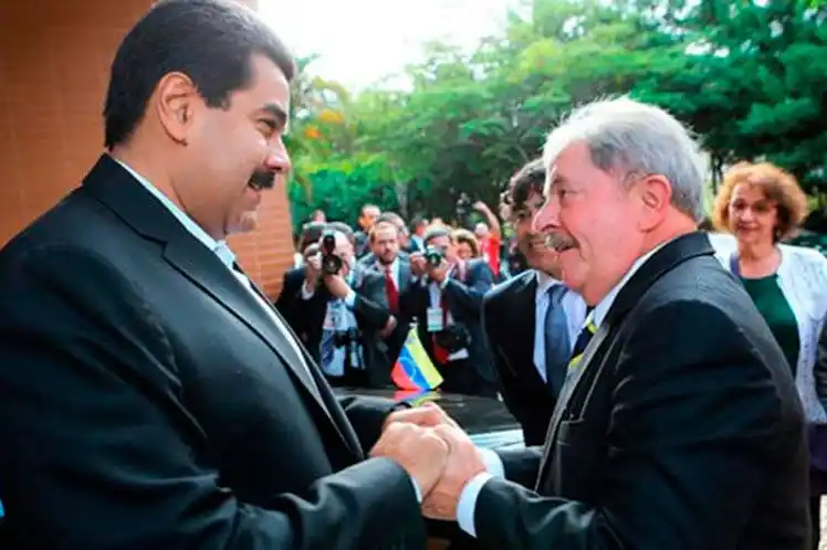 Maduro CELEBRA la victoria de Lula da Silva en Brasil