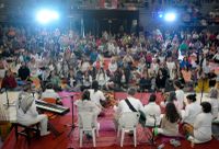 700 tandilenses participaron de la primera edición del Tandil Medita