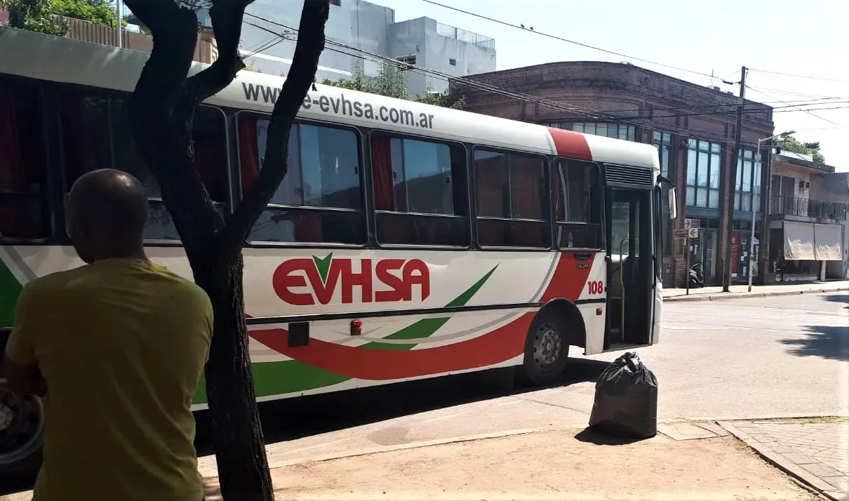 El servicio de transporte público local. Foto: La Opinión.