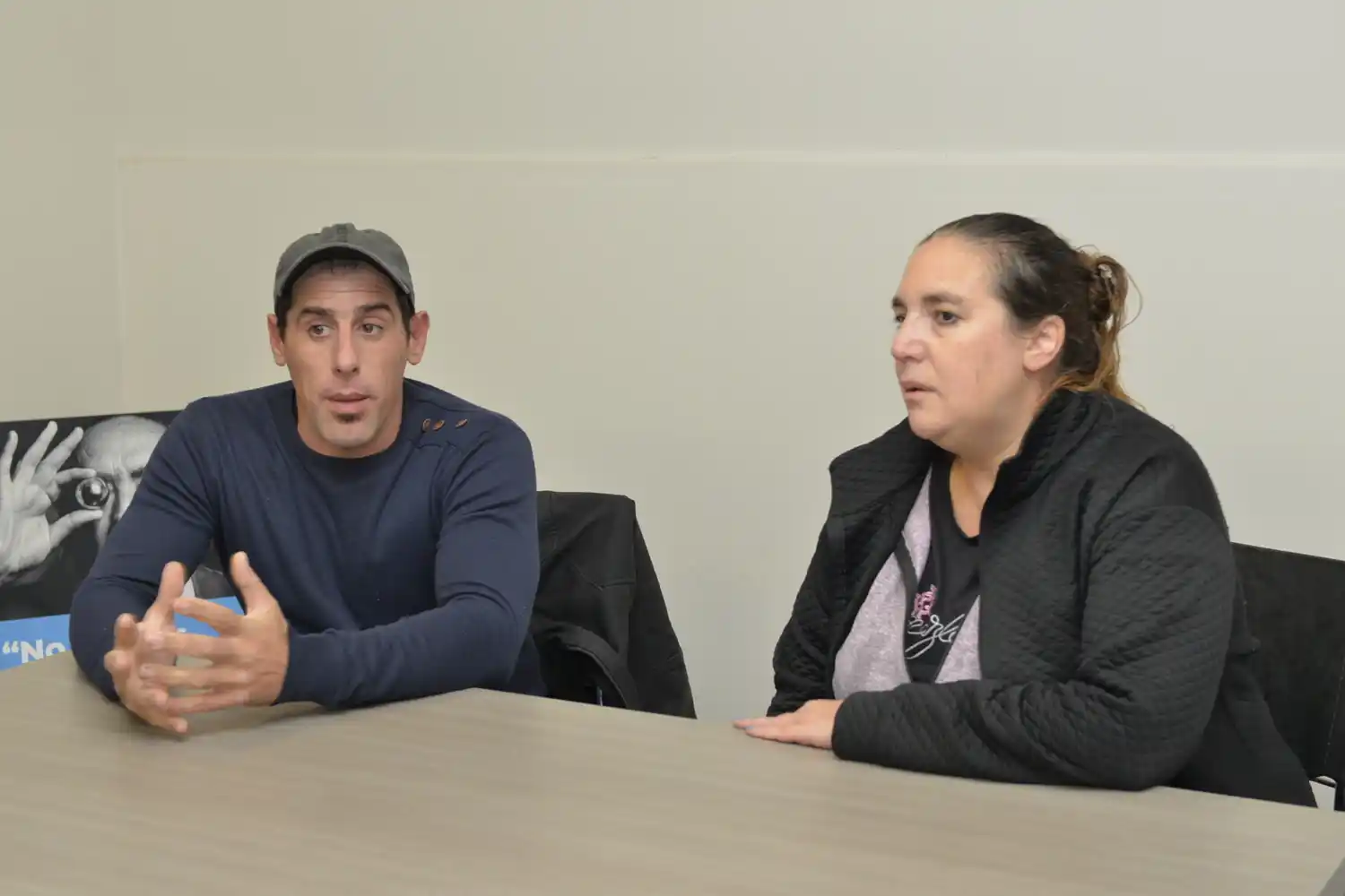 Maximiliano Metz y Elizabeth Egizi, recurrieron a los medios para difundir la problemática, ya que aseguran que la situación "no da para mas".