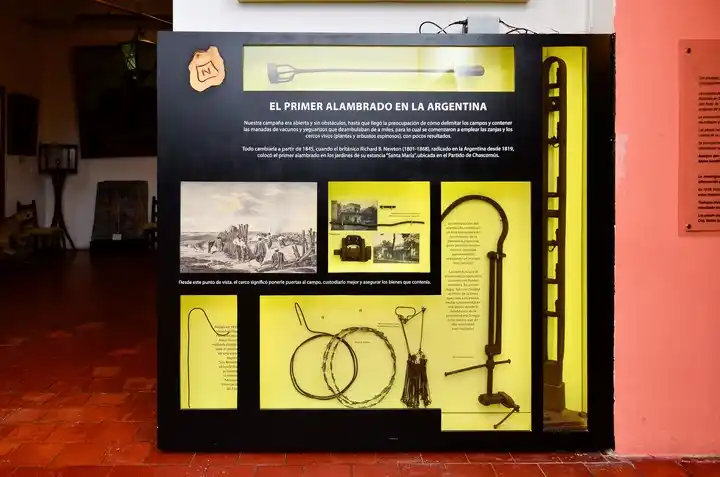 Homenaje a los alambradores en su día en Chascomús