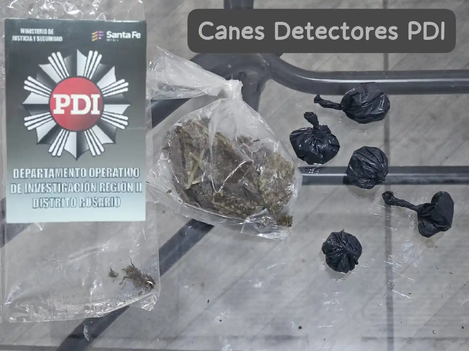 Allanamiento en San Genaro - 2