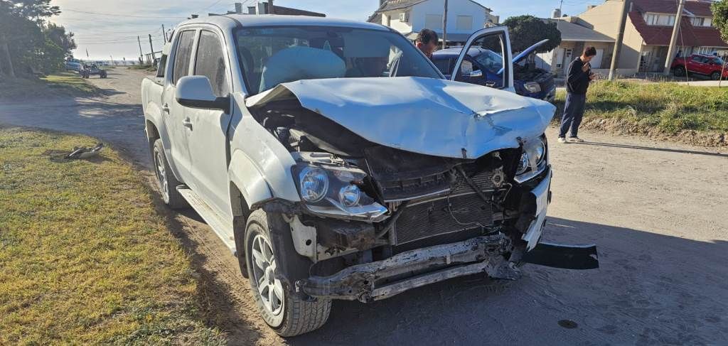 Dos hechos en Claromecó: una mujer fue atropellada y hubo un triple choque