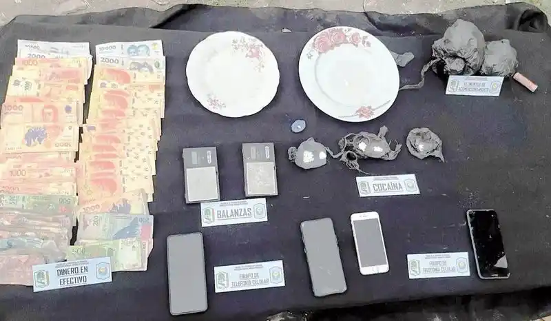 La Policía anuló un punto de venta de drogas en el barrio 8 de Octubre bis