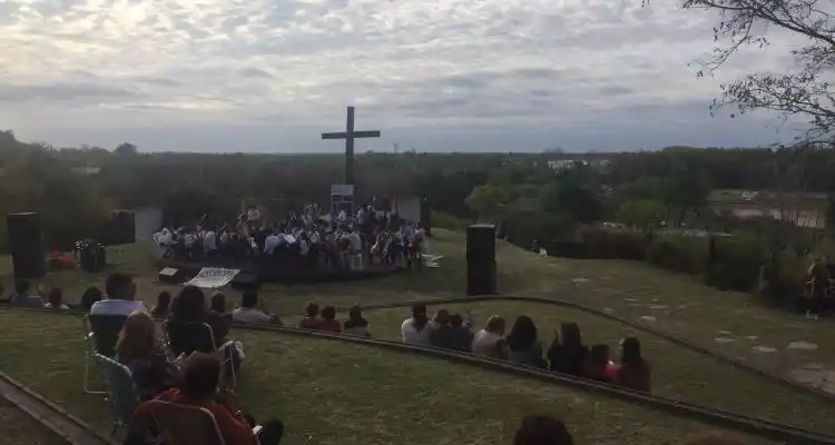 [VIDEO] La orquesta de San Telmo se lució en el Vía Crucis