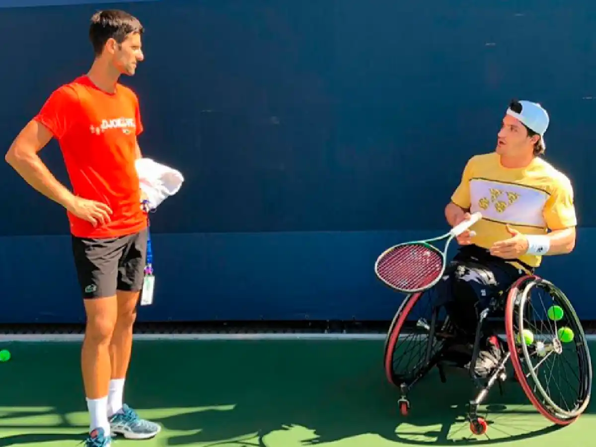 Djokovic expresó su admiración por Gustavo Fernández