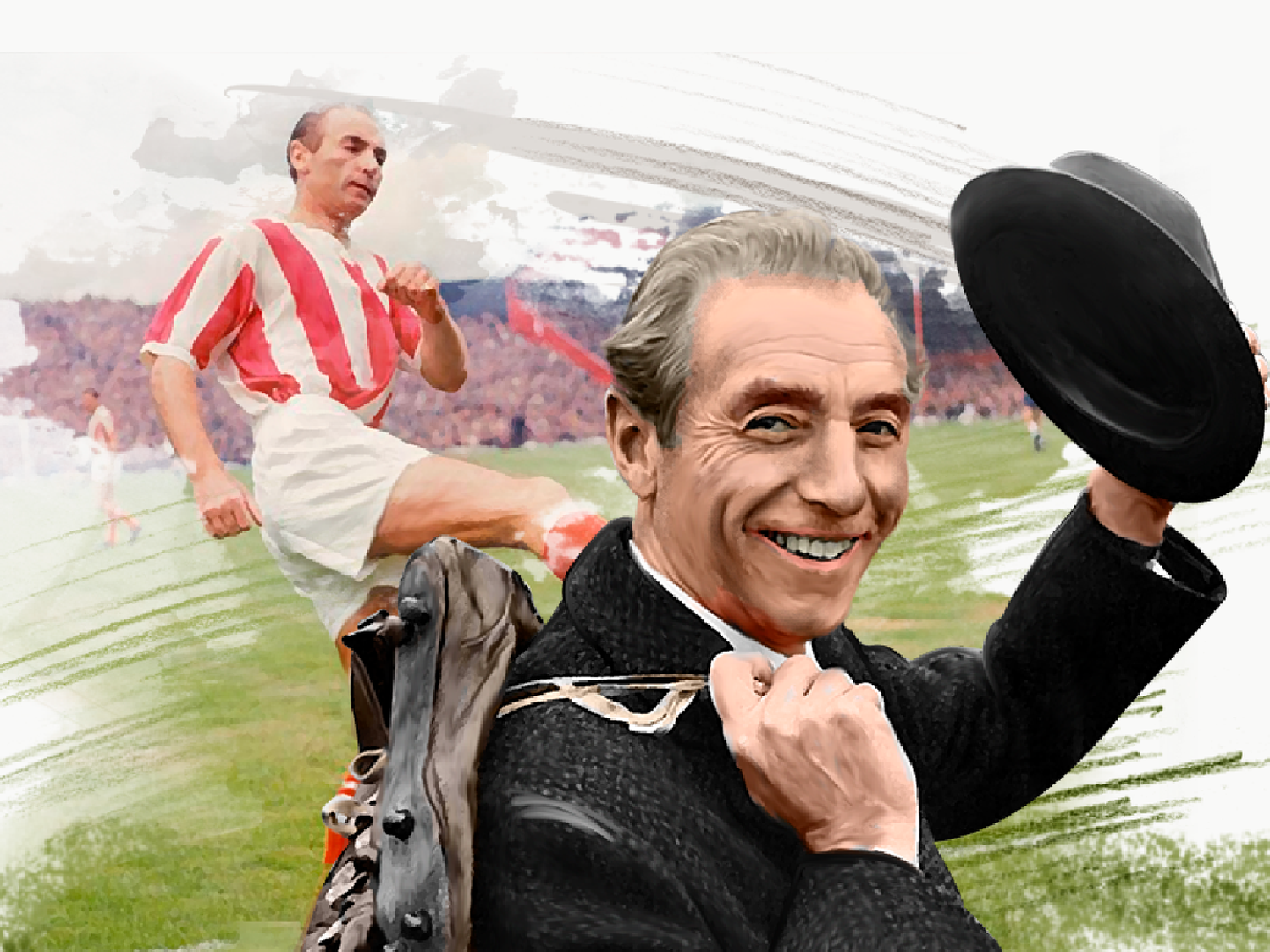 El 7 de oro, el primer rey del fútbol