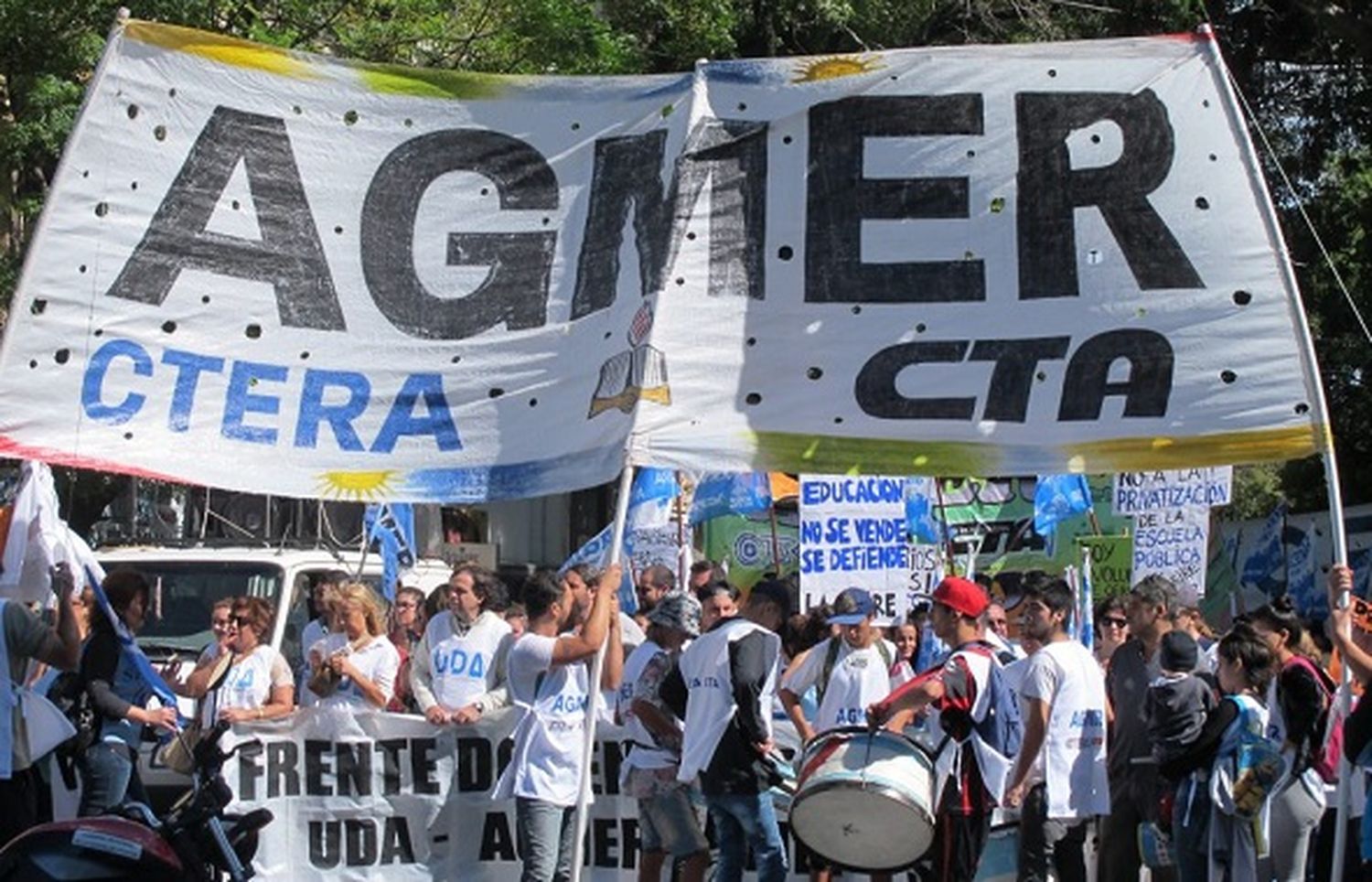 Agmer participará de la movilización “contra el ajuste”