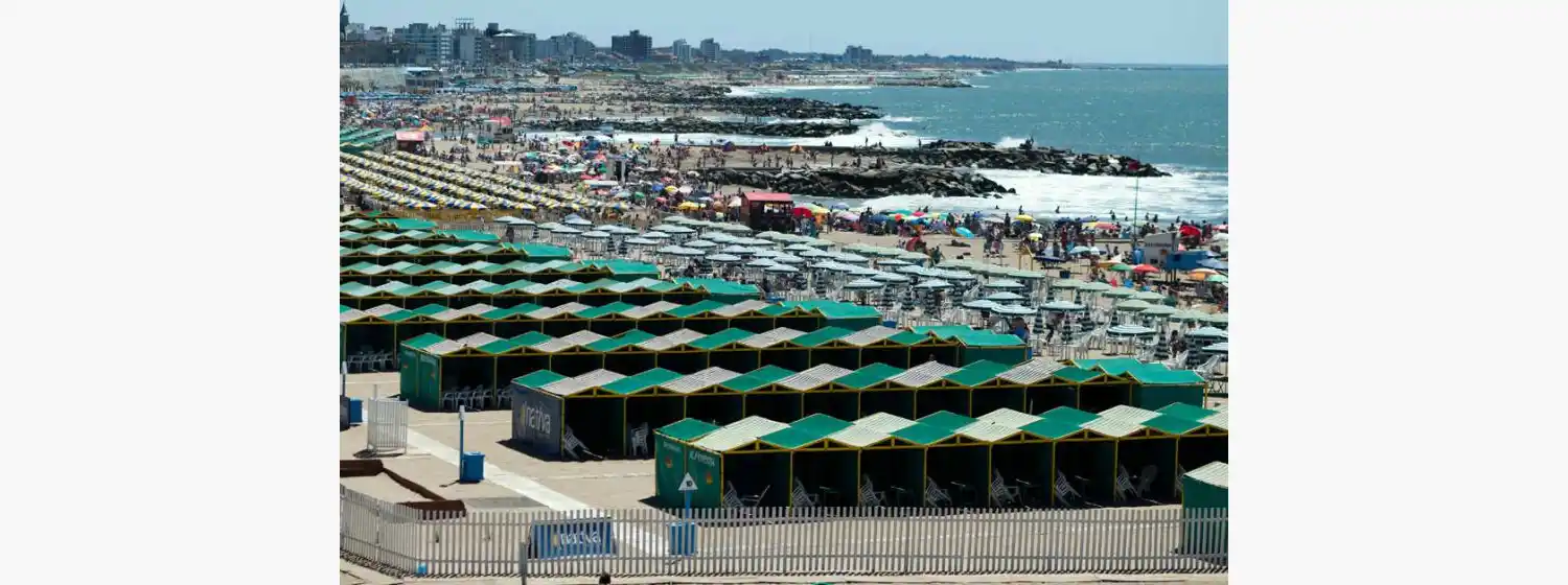 Balnearios: "En los días con buen clima se notó la cantidad de gente"