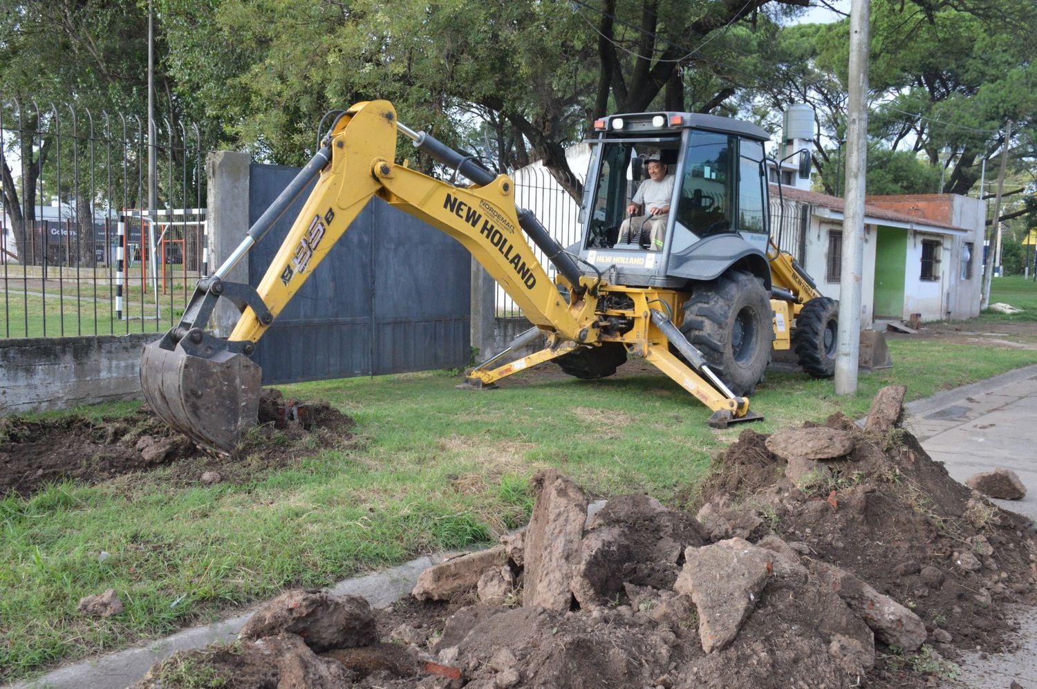 Siguen las obras en los barrios venadenses.